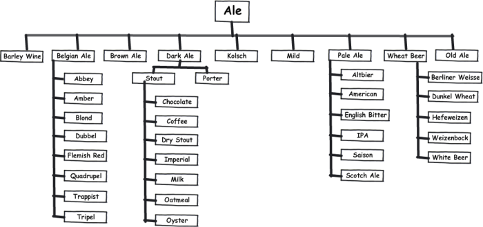 types of beer - ale